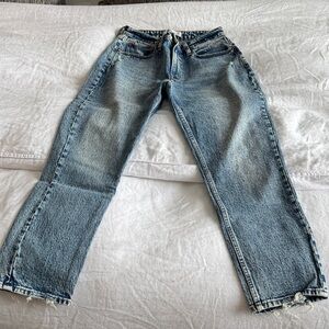 Zara Men's Light Blue Straight Jeans